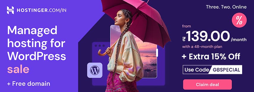 Hostinger Sale